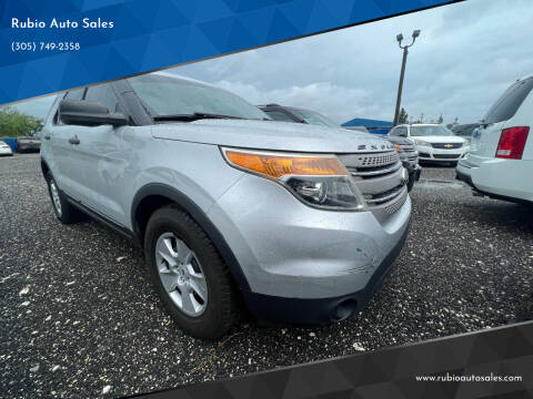 2014 Ford Explorer for sale at Rubio Auto Sales in Homestead FL