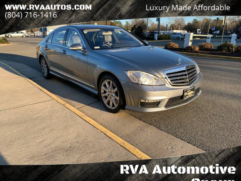 2007 Mercedes-Benz S-Class for sale at RVA Automotive Group in Richmond VA