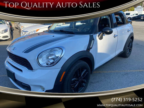 2011 MINI Cooper Countryman for sale at Top Quality Auto Sales in Westport MA