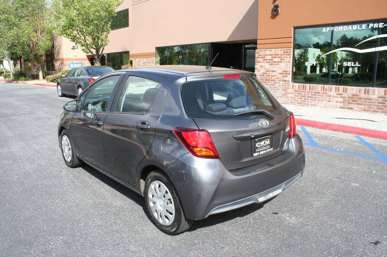 2015 Toyota Yaris for sale at CK Motors in Murrieta, CA