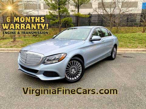 2016 Mercedes-Benz C-Class for sale at Virginia Fine Cars in Chantilly VA