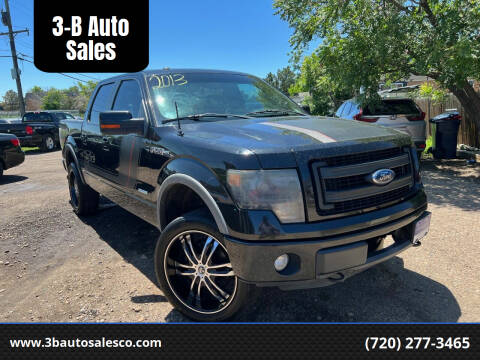 2013 Ford F-150 for sale at 3-B Auto Sales in Aurora CO
