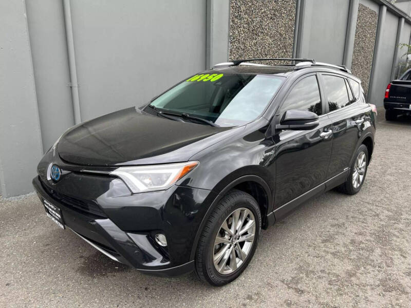 2016 Toyota RAV4 Hybrid for sale at SUNSET CARS in Auburn WA