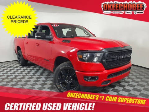 2021 RAM 1500 for sale at PHIL SMITH AUTOMOTIVE GROUP - Okeechobee Chrysler Dodge Jeep Ram in Okeechobee FL