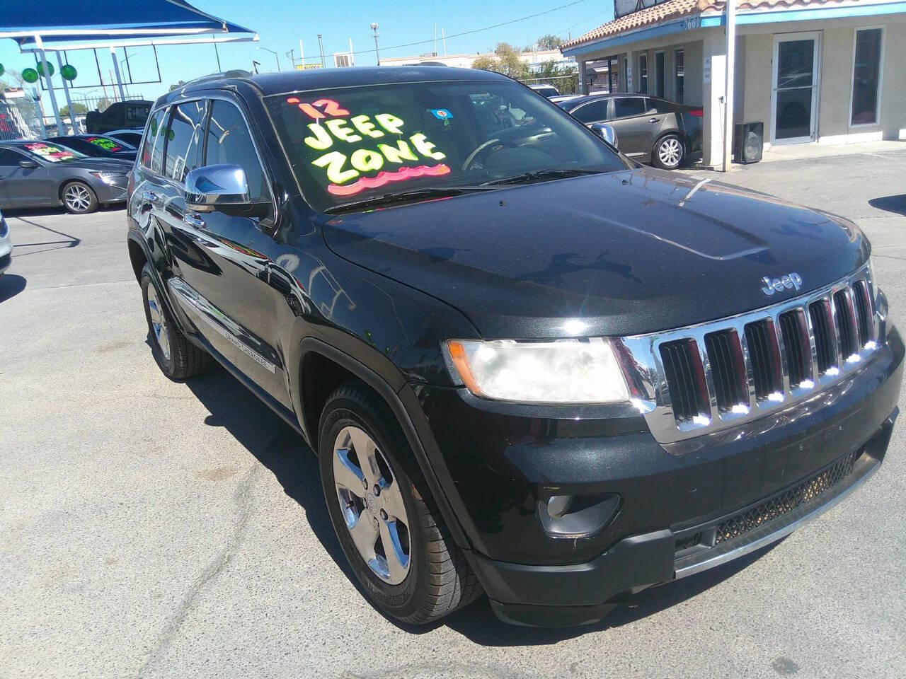 Black 2012 Jeep Grand Cherokee Limited 4x2 Limited 4dr SUV 1
