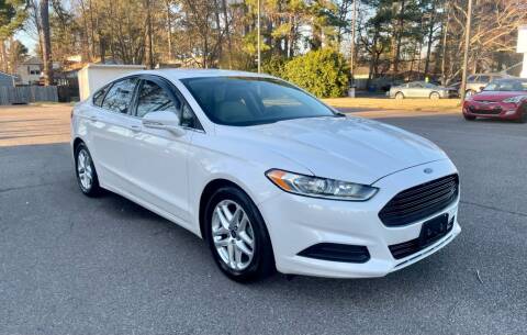 2015 Ford Fusion for sale at Town Auto in Chesapeake VA