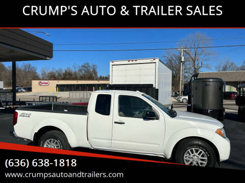 2014 Nissan Frontier for sale at CRUMP'S AUTO & TRAILER SALES in Crystal City MO