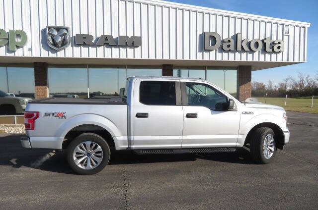 Used 2018 Ford F-150 XL with VIN 1FTEW1EP9JKD56422 for sale in Wahpeton, ND