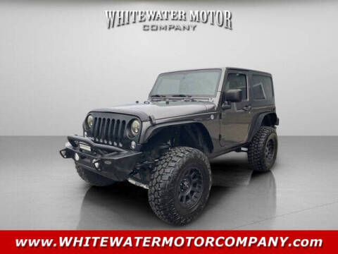 2018 Jeep Wrangler JK for sale at WHITEWATER MOTOR CO in Milan IN