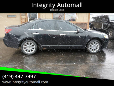 2010 Lincoln MKZ for sale at Integrity Automall in Tiffin OH