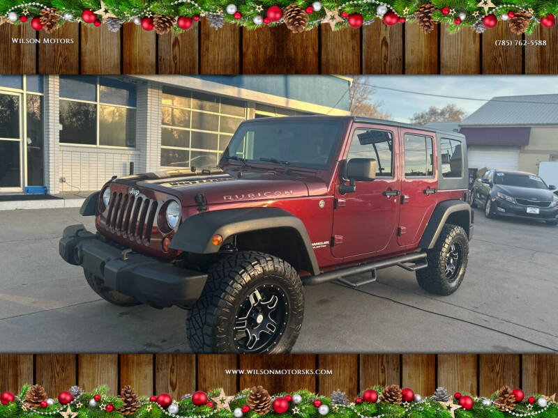 2010 Jeep Wrangler Unlimited for sale at Wilson Motors in Junction City KS