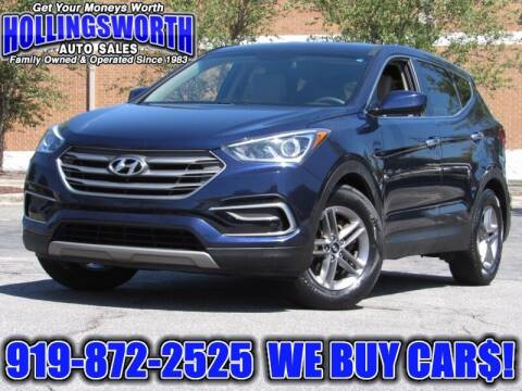 2017 Hyundai Santa Fe Sport for sale at Hollingsworth Auto Sales in Raleigh NC