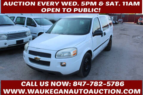 2008 Chevrolet Uplander for sale at Waukegan Auto Auction in Waukegan IL