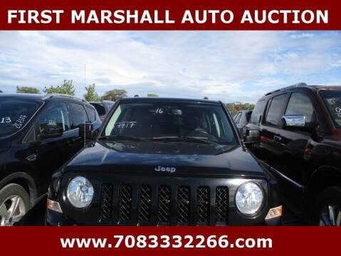 2016 Jeep Patriot for sale at First Marshall Auto Auction in Harvey IL