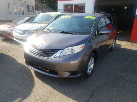 2011 Toyota Sienna for sale at TC Auto Repair and Sales Inc in Abington MA