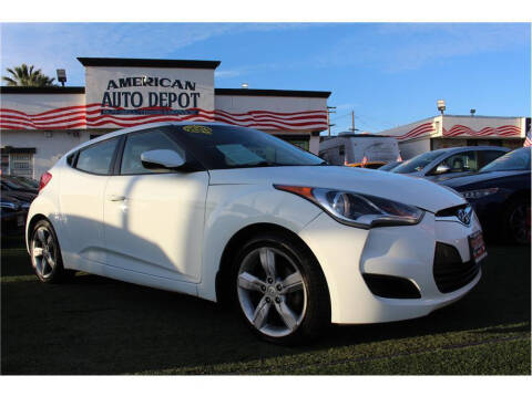 2013 Hyundai Veloster for sale at MERCED AUTO WORLD in Merced CA