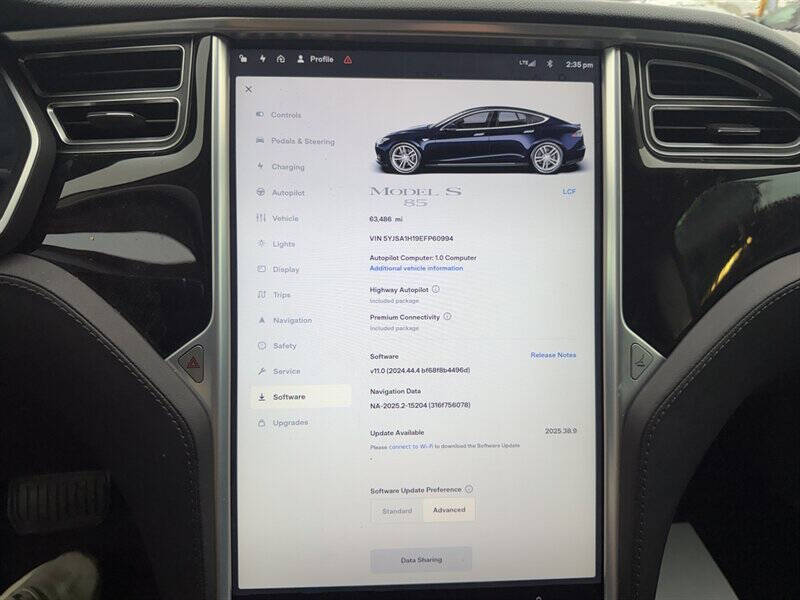 2014 Tesla Model S 85