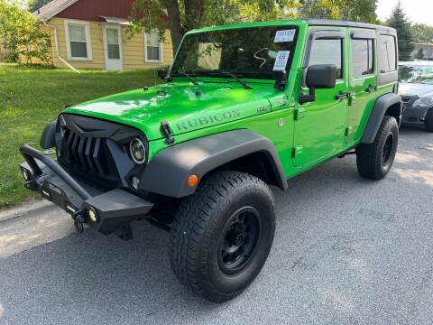 2014 Jeep Wrangler Unlimited for sale at Steve's Auto Sales in Madison WI