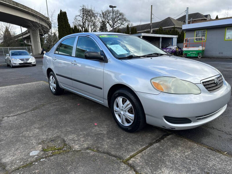 2007 Toyota Corolla for sale at AUTO HUB in Salem OR