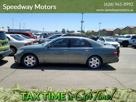 2004 Lexus LS 430 for sale at Speedway Motors in Glendora CA