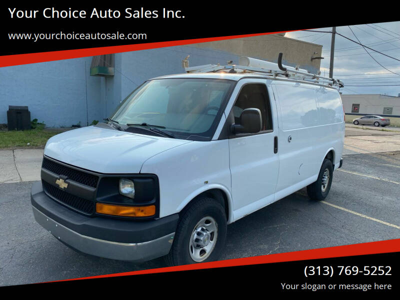 2014 Chevrolet Express for sale at Your Choice Auto Sales Inc. in Dearborn MI