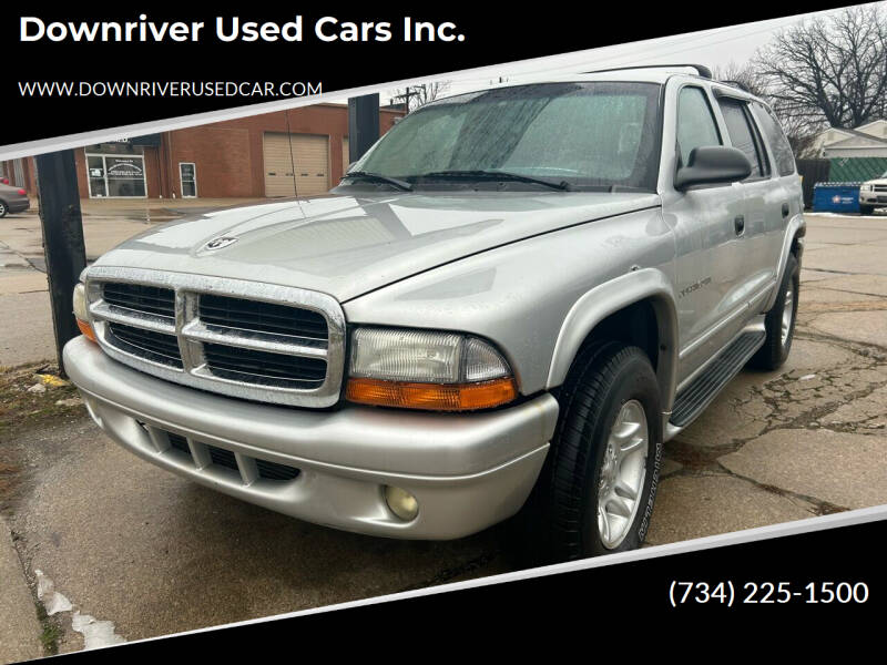 2001 Dodge Durango for sale at Downriver Used Cars Inc. in Riverview MI