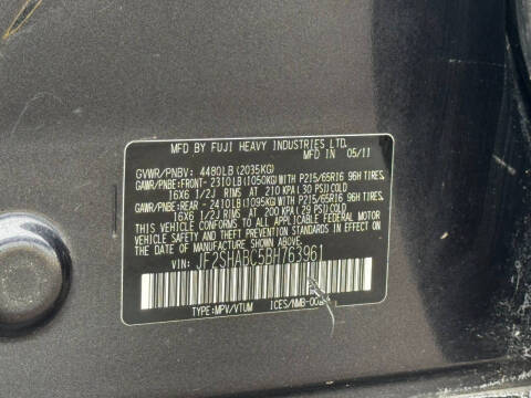 2011 Subaru Forester 2.5X