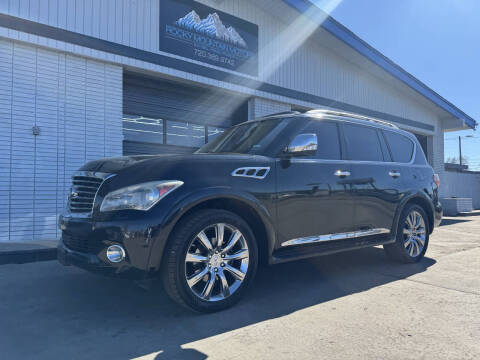2012 Infiniti QX56 for sale at Rocky Mountain Motors LTD in Englewood CO