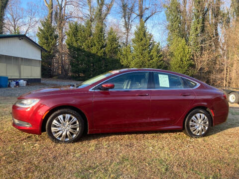 2016 Chrysler 200 for sale at March Motorcars in Lexington NC