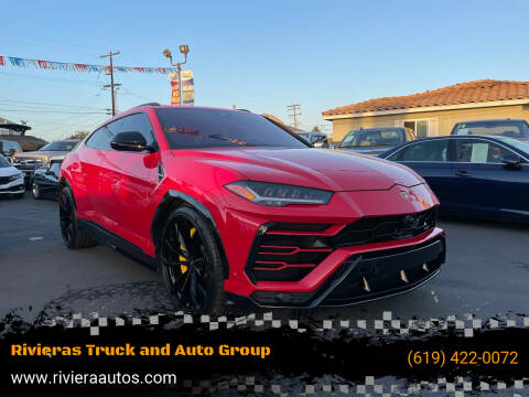 2021 Lamborghini Urus for sale at Rivieras Truck and Auto Group in Chula Vista CA