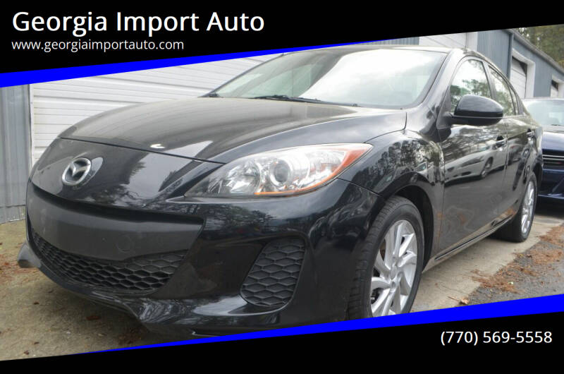 2012 Mazda MAZDA3 for sale at Georgia Import Auto in Alpharetta GA