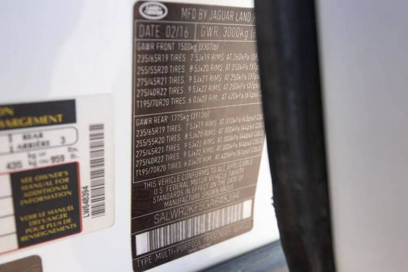 2016 Land Rover Range Rover Sport HSE Td6