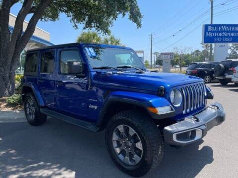 2018 Jeep Wrangler Unlimited for sale at BlueWater MotorSports in Wilmington NC