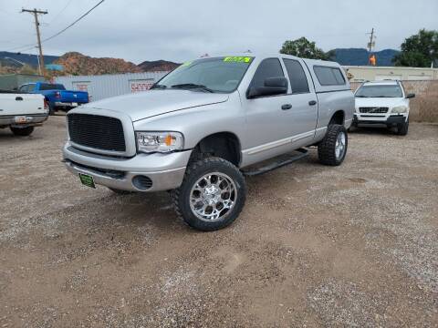 2004 Dodge Ram Pickup 2500 for sale at Canyon View Auto Sales in Cedar City UT
