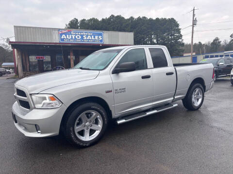 2017 RAM 1500 for sale at Greenbrier Auto Sales in Greenbrier AR