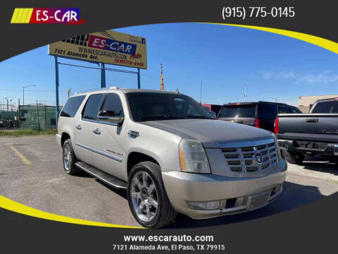 2007 Cadillac Escalade ESV for sale at Escar Auto in El Paso TX