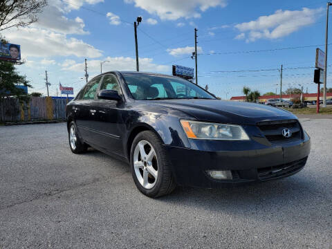 2006 Hyundai Sonata for sale at GOODFELLAS AUTO LLC in Largo FL