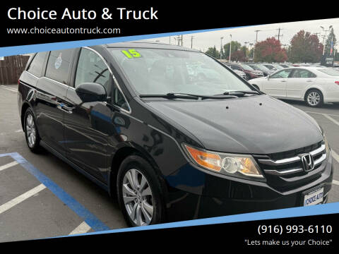 2015 Honda Odyssey for sale at Choice Auto & Truck in Sacramento CA