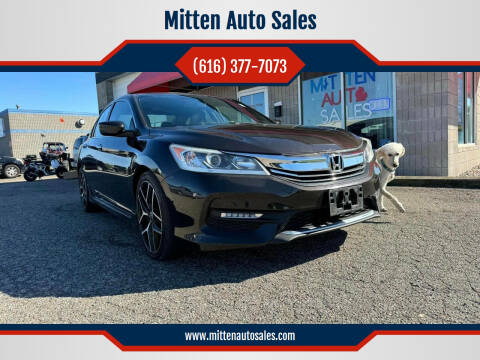 2017 Honda Accord for sale at Mitten Auto Sales in Holland MI