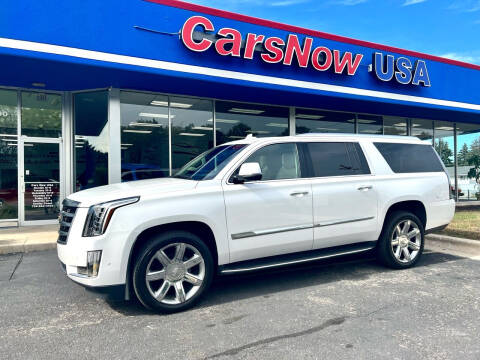 2018 Cadillac Escalade ESV for sale at CarsNowUsa LLc in Monroe MI