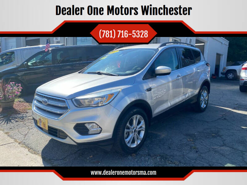 2018 Ford Escape for sale at Dealer One Motors Winchester in Winchester MA