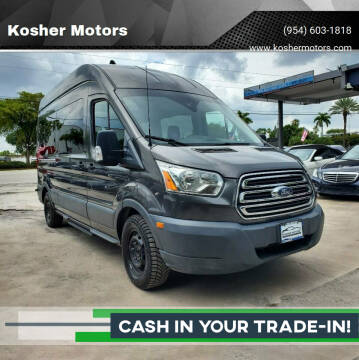 2018 Ford Transit for sale at Kosher Motors in Hollywood FL