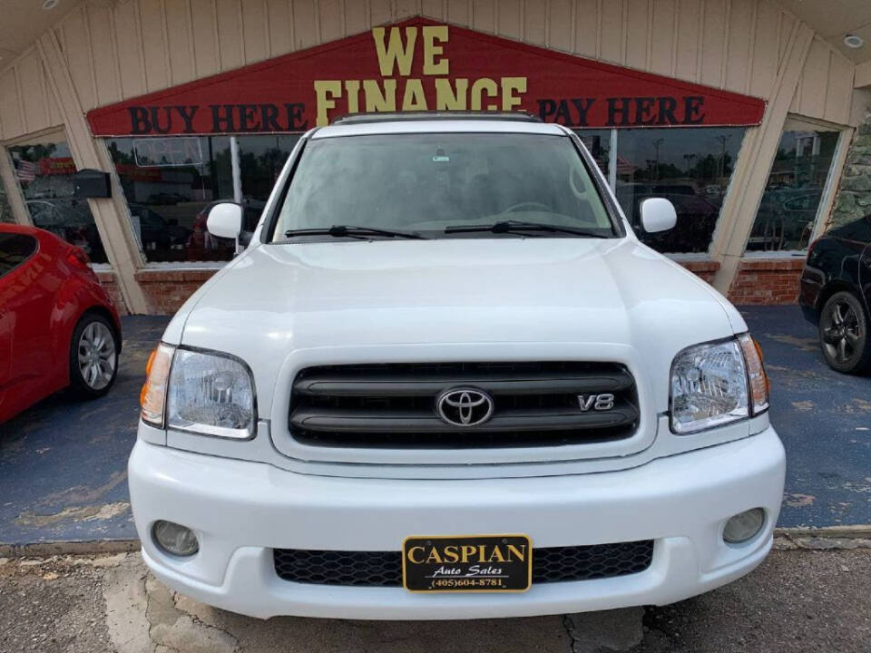 2003 Toyota Sequoia for sale at Caspian Auto Sales in Oklahoma City, OK