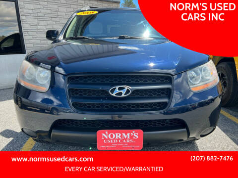 2008 Hyundai Santa Fe for sale at NORM'S USED CARS INC in Wiscasset ME