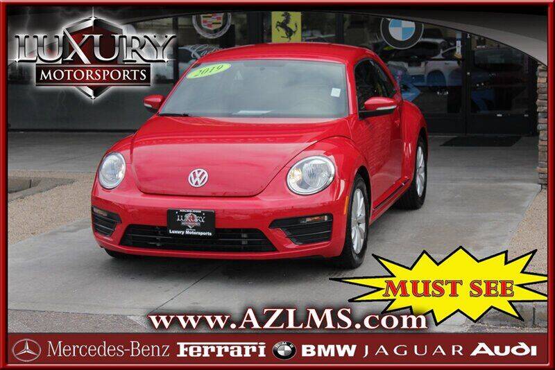 2019 Volkswagen Beetle for sale at Luxury Motorsports in Phoenix AZ