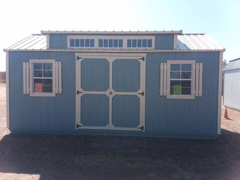  CUSTOM SHEDS ON HWY 10 10x20 Transom Dormer for sale at Dave's Auto Sales & Service - Custom Sheds on HYWY 10 in Weyauwega WI