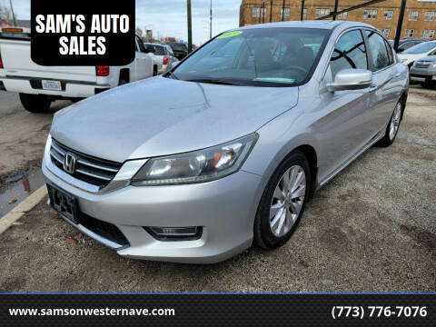 2013 Honda Accord for sale at SAM'S AUTO SALES in Chicago IL