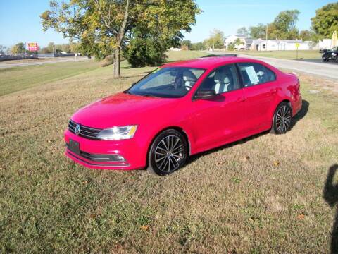 2015 Volkswagen Jetta for sale at The Garage Auto Sales and Service in New Paris OH