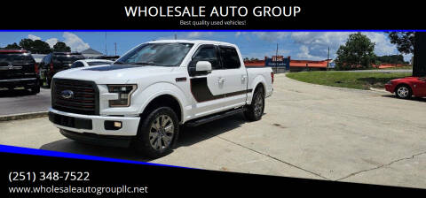 2017 Ford F-150 for sale at WHOLESALE AUTO GROUP in Mobile AL