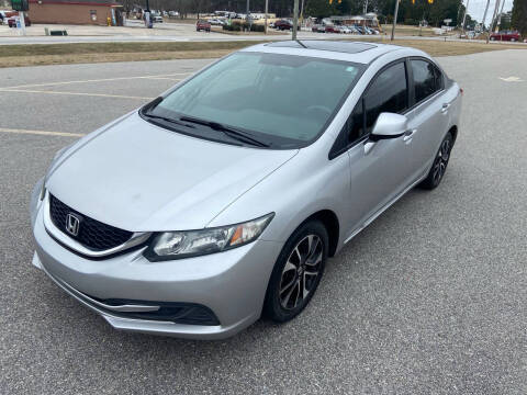 2013 Honda Civic for sale at Carprime Outlet LLC in Angier NC